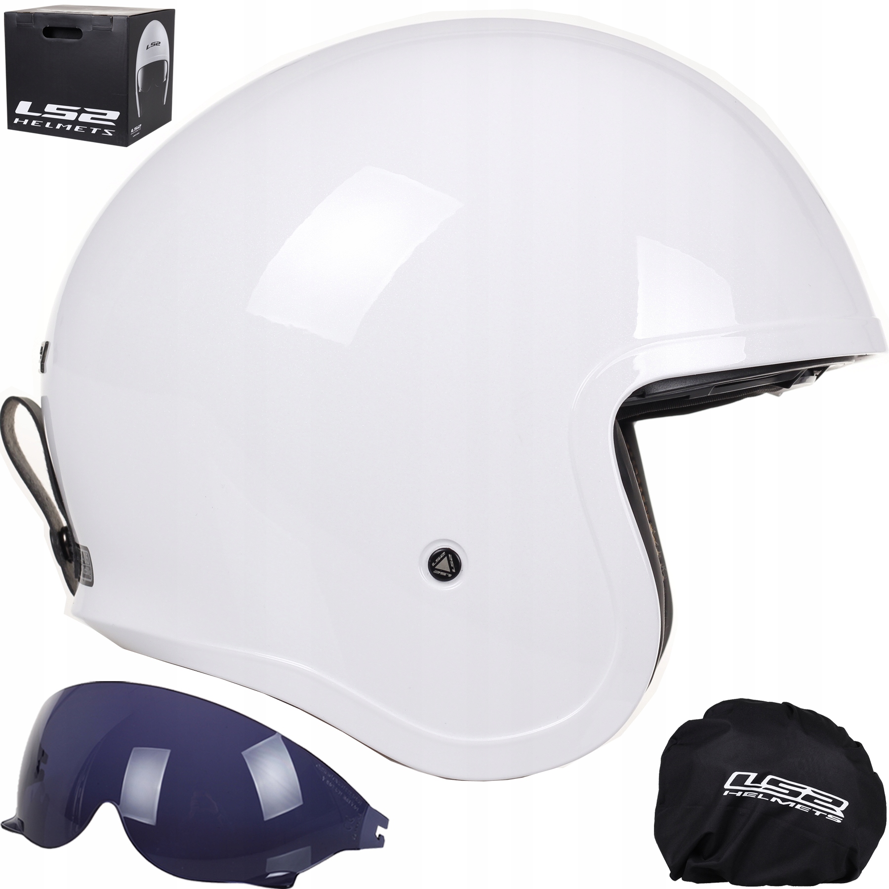 

Otwarty Kask Na Motor Skuter Chopper LS2 OF599