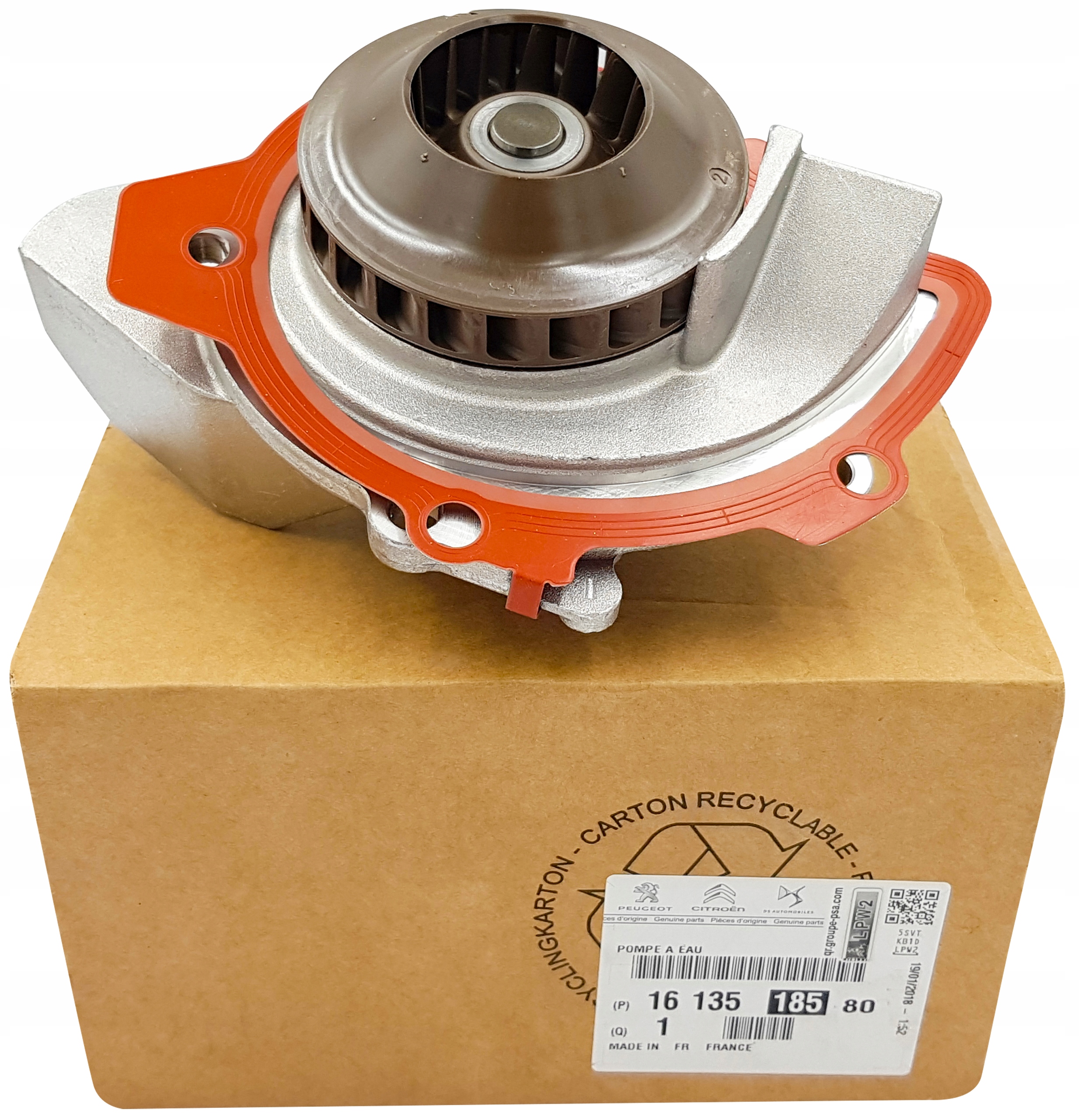 1613518580 - Водяной насос для CITROEN C4 C5 C8 DS4 DS5 2.0 HDI