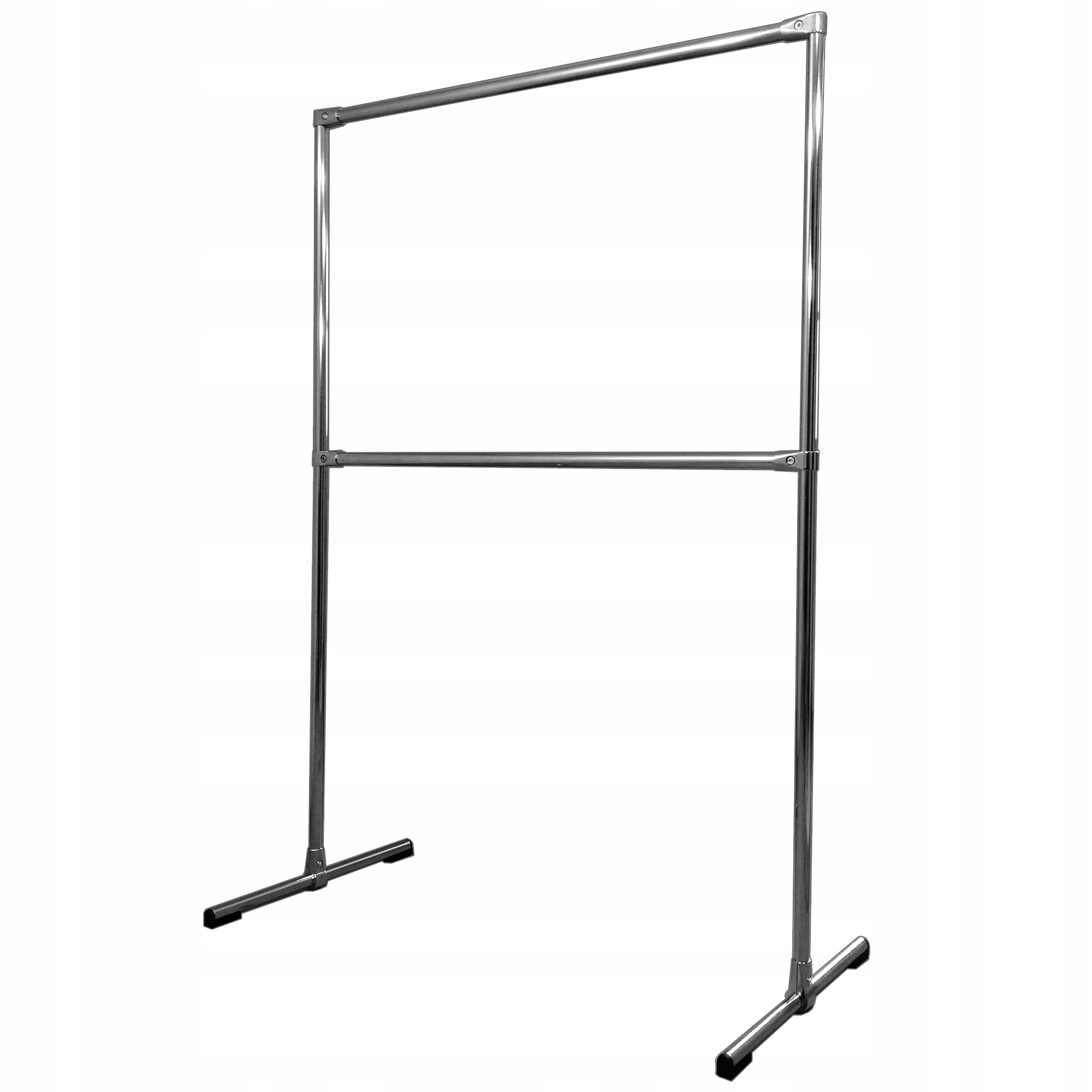 STOJAK WIESZAK NA UBRANIA ODZIEŻ DWA POZIOMY 110cm