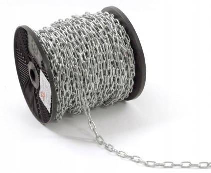 

Łańcuch techniczny gospodarczy ocynk 4mm 1mb D1