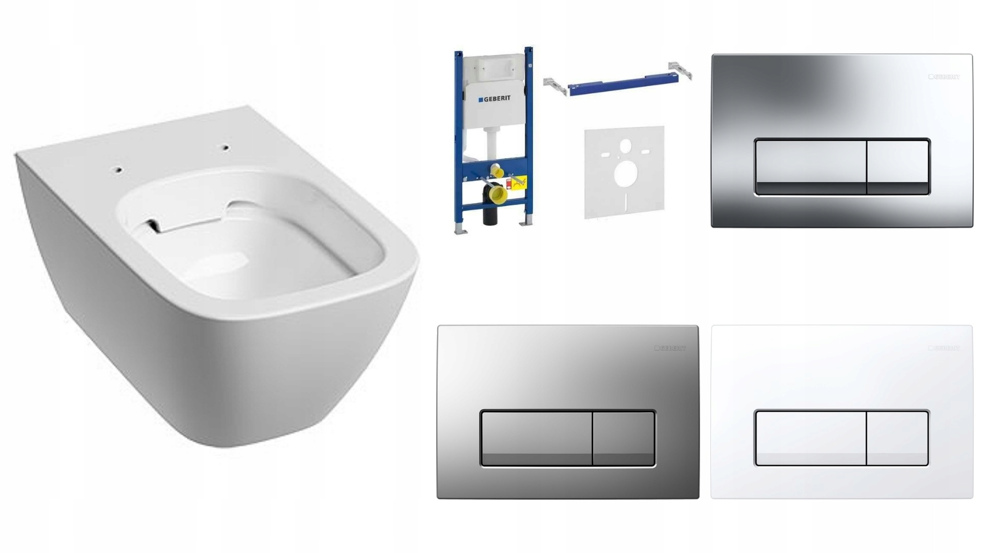 Geberit stelaż Duofix muszla KOło Modo Rimfree d51