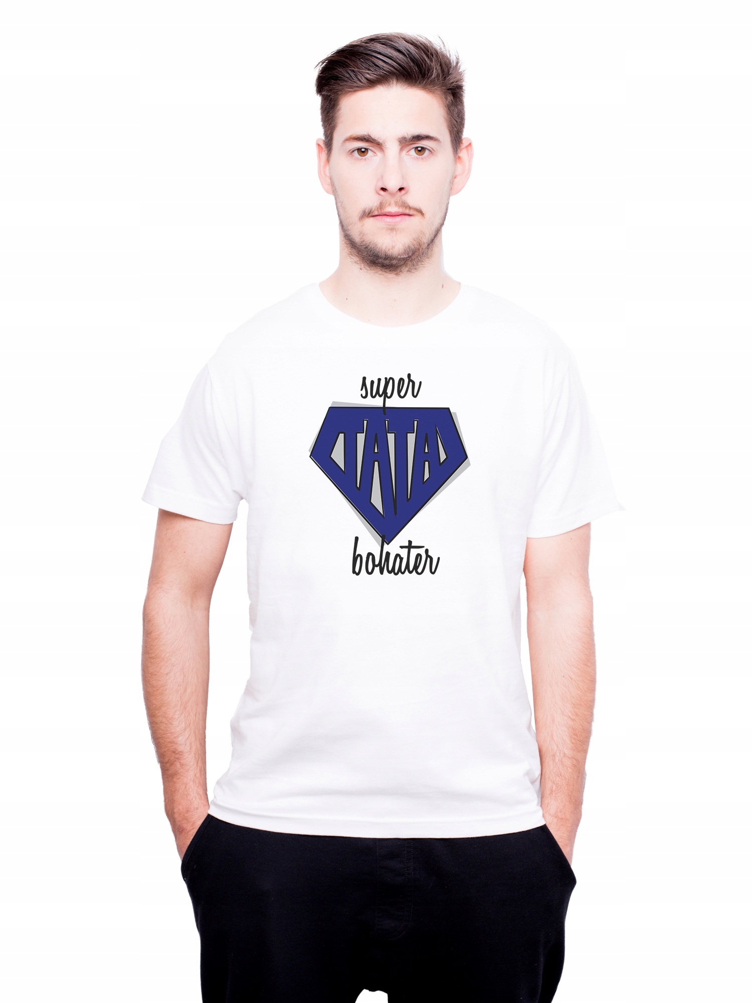 

Koszulka dla Taty T-shirt męski Tata Superbohater