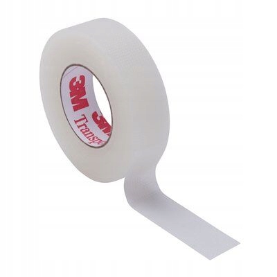 TAŚMA PERFOROWANA 3M TRANSPORE 1,25cm x 9m DO RZĘS