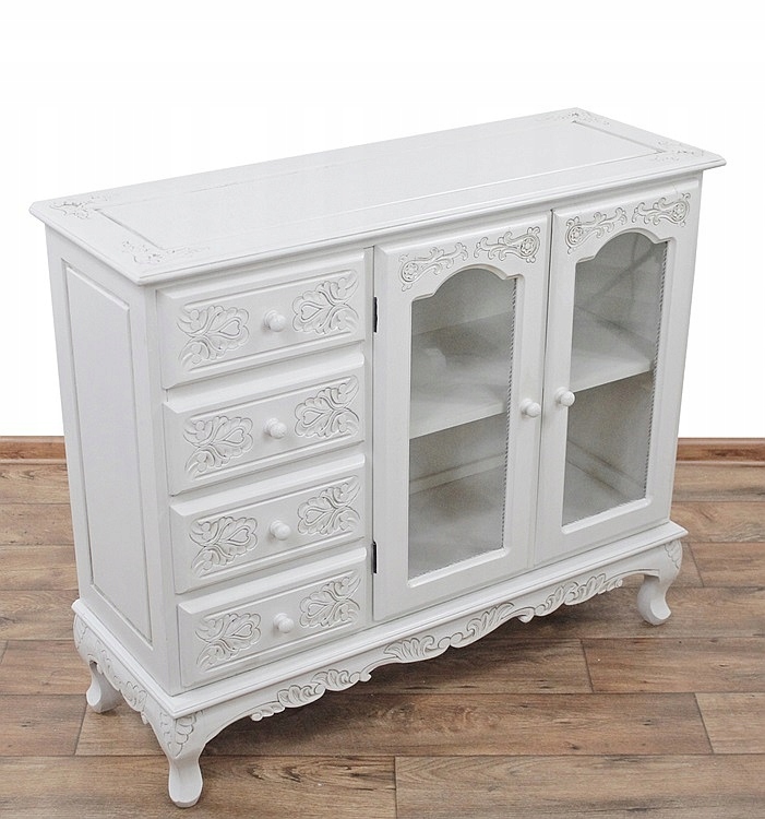 NOWA STYLOWA KLASYCZNA WITRYNA KOMODA Szerokość mebla 100 cm