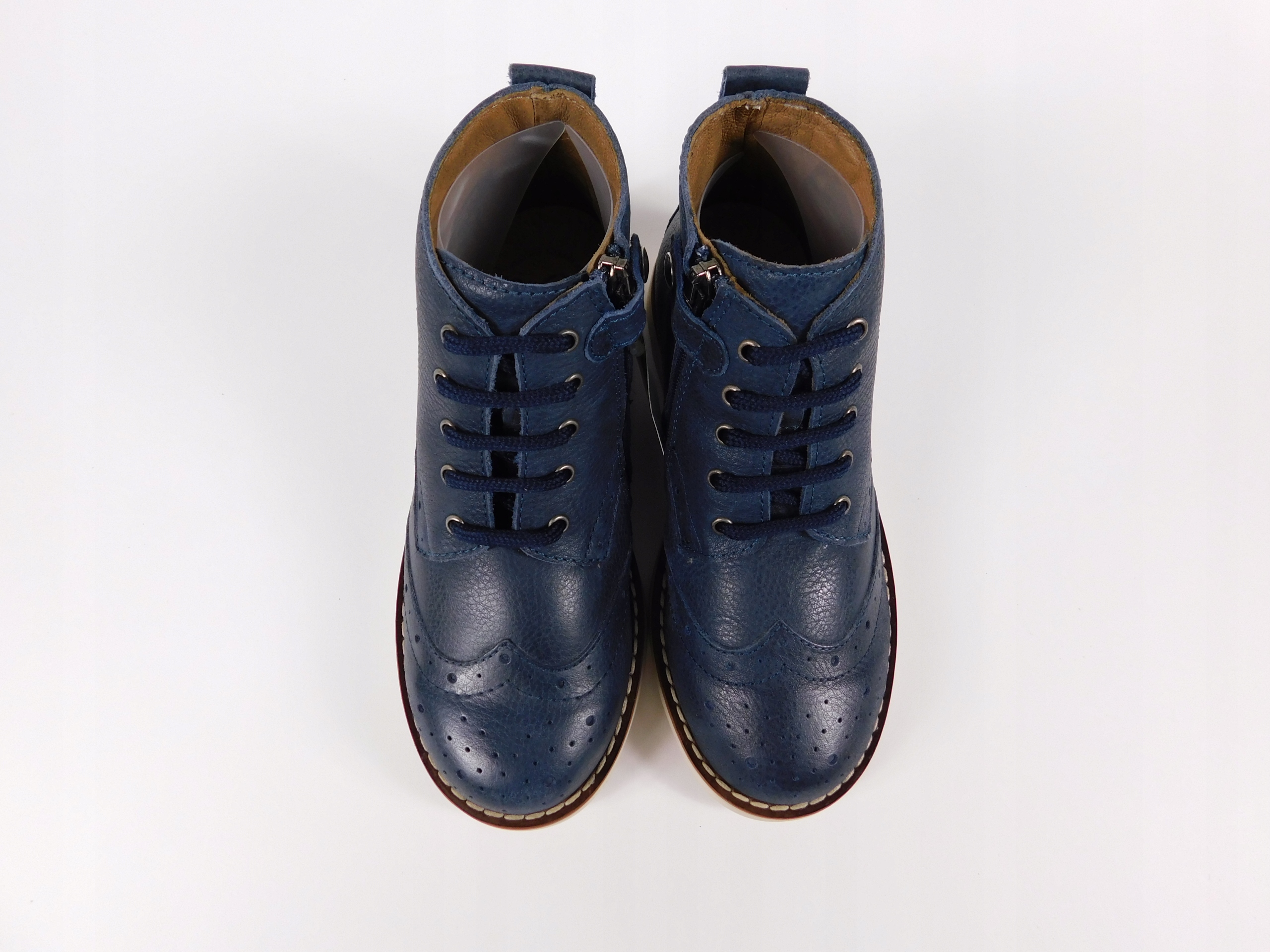 Primigi buty botki 29 skóra naturalna Kolor niebieski