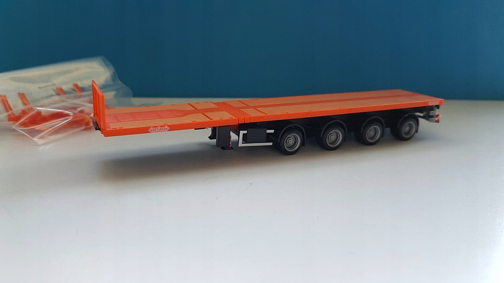 Herpa 076203-007 Návěs Nooteboom Teletrailer 4os