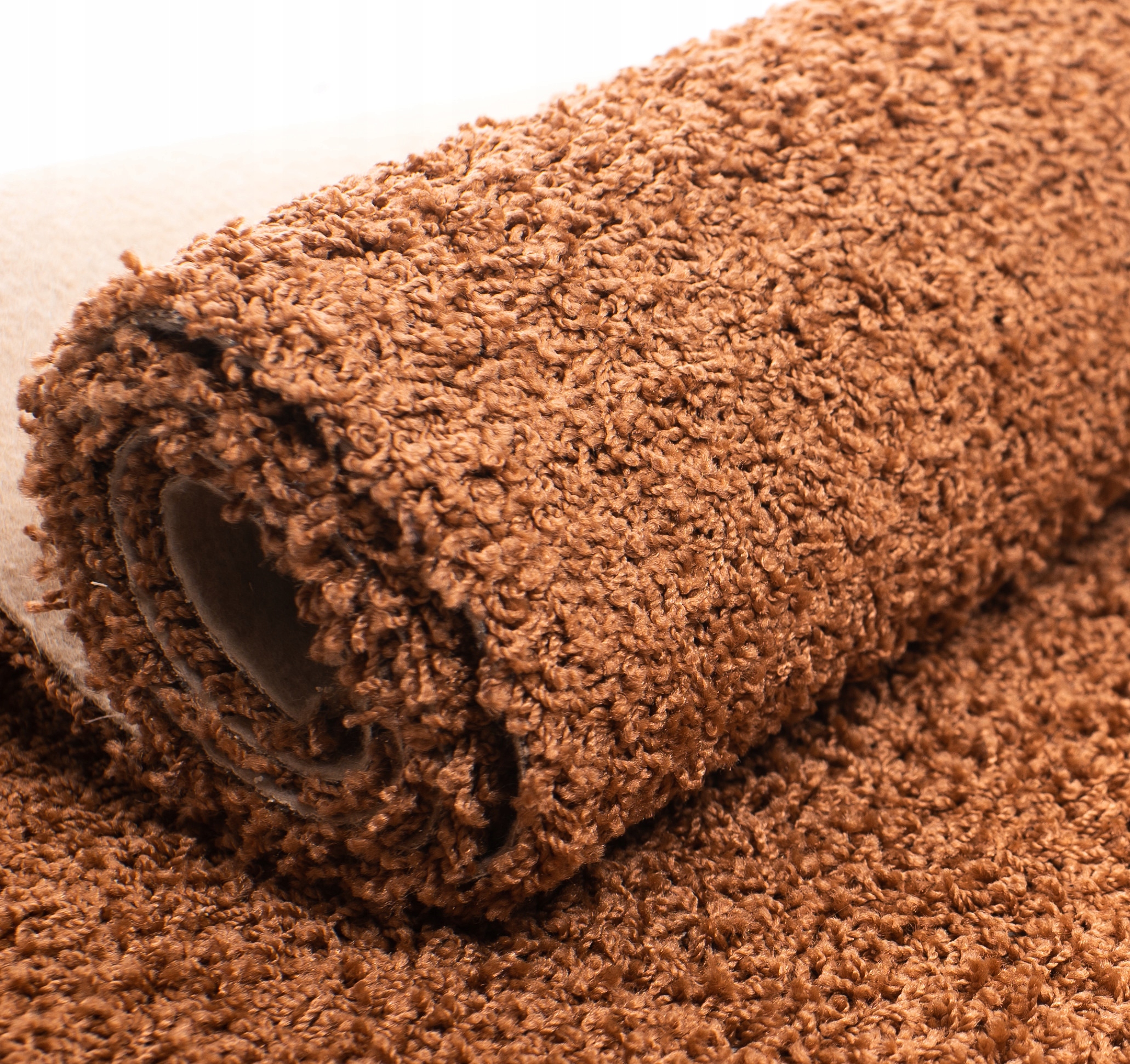 

Wykładzina Dywanowa Dywan Shaggy Salon Jasny Brąz