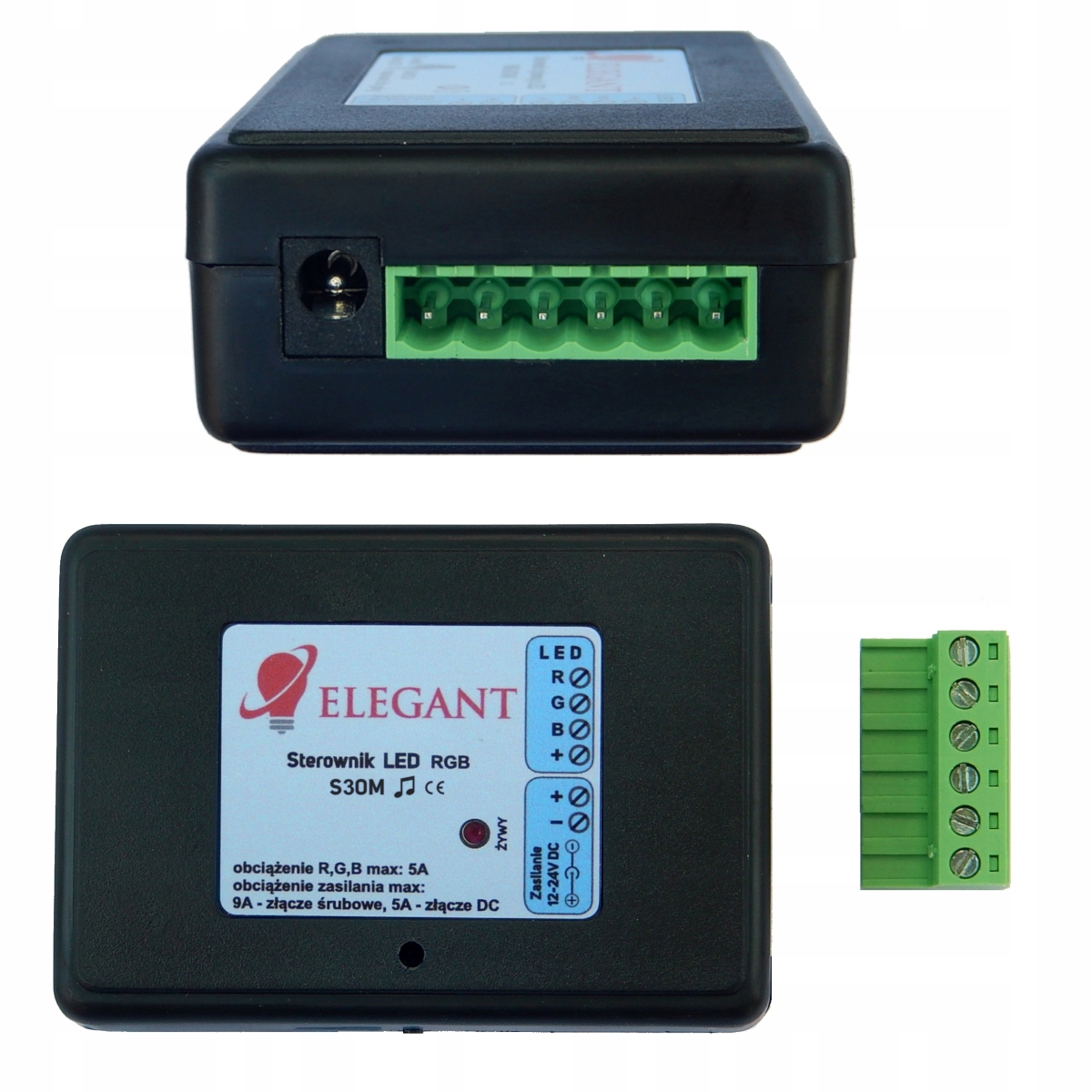 Zónový Ovladač S30 M Pro Hudební Led Pásky Rgb