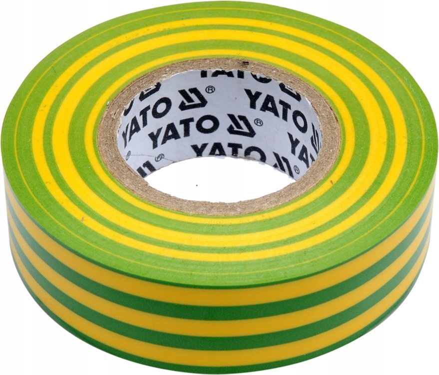 

Taśma Izolacyjna Żółto-ziel 19MMX20M YT-81655 Yato