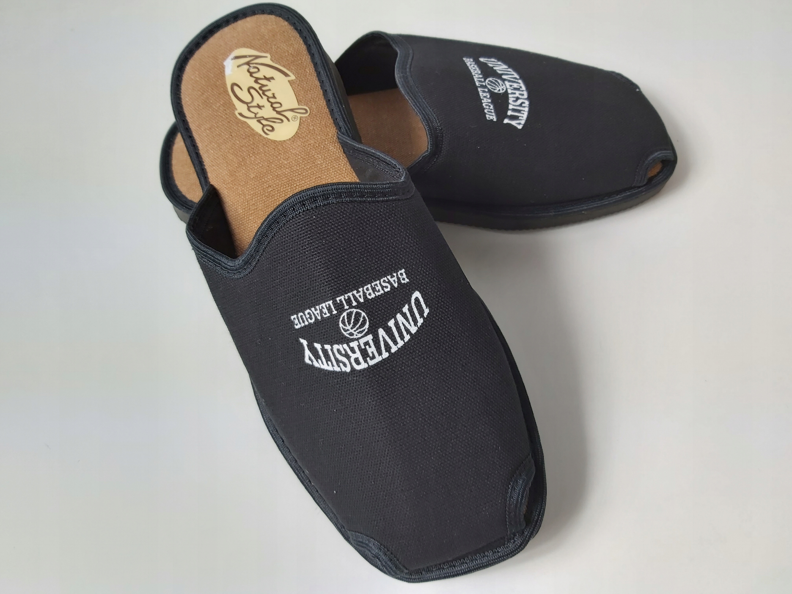 Kapcie męskie NaturalStyle 028 r. 41 Długość wkładki 27 cm