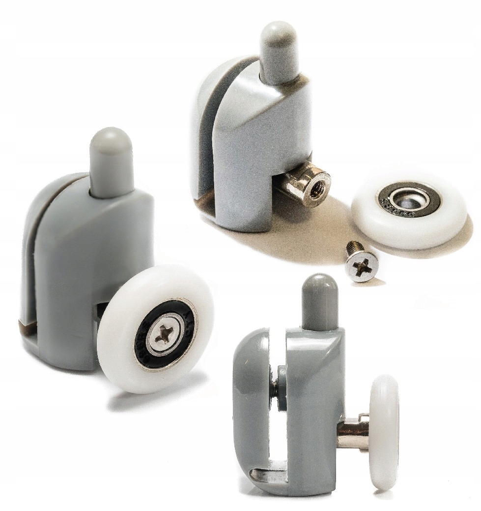 KOMPLET 8 ROLEK DO KABINY PRYSZNICOWEJ ROLKI KÓŁKA Marka Aquaparts