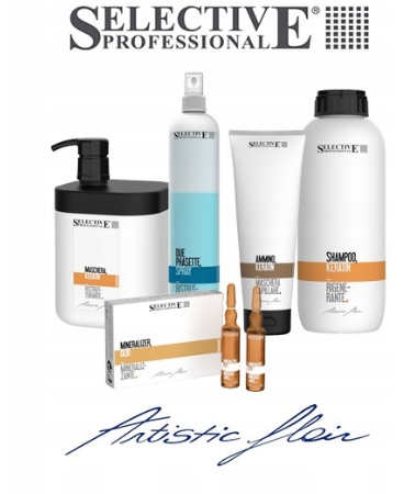 SELECTIVE KERATIN MASKA KERATYNOWA Regeneracja 1L Marka Selective