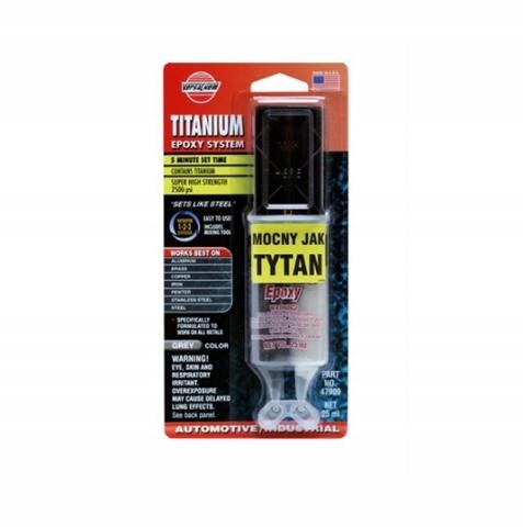 

Dwuskładnikowy Klej Do Metalu Z Tytanem 25ML