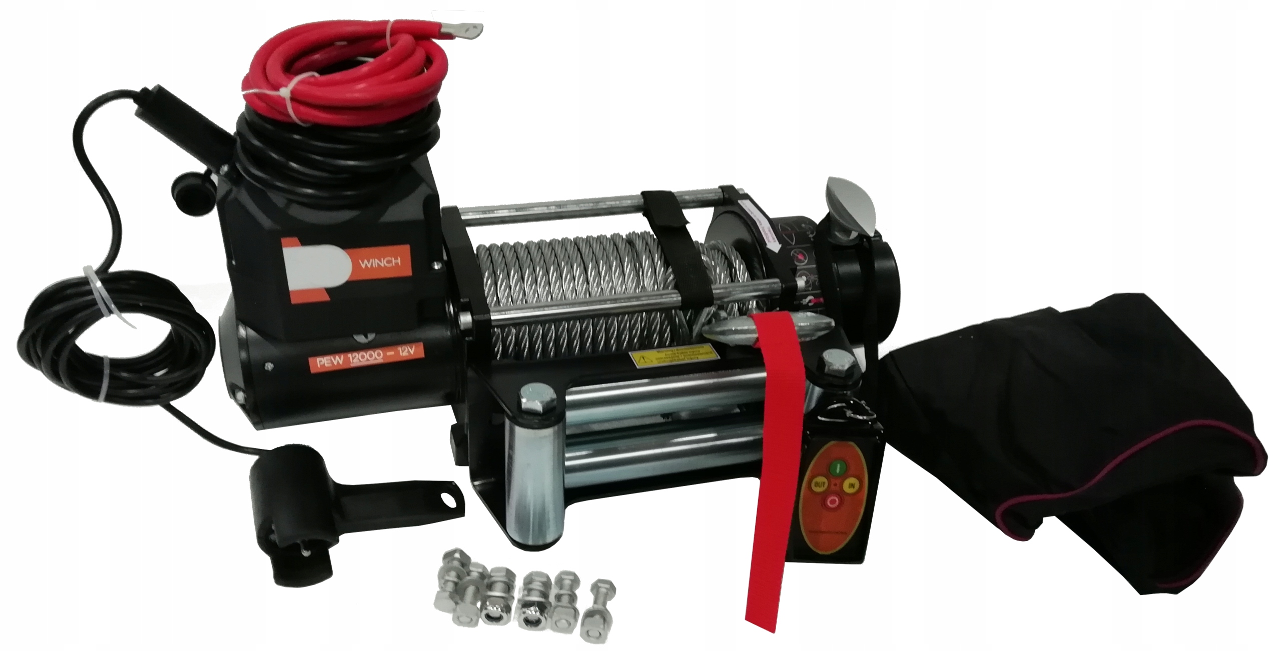 1580.1200.5.5TQQQ - ЛЕБІДКА PRESKO WINCH PEW 12000 5.5 T 12V ЕВАКУАТОР