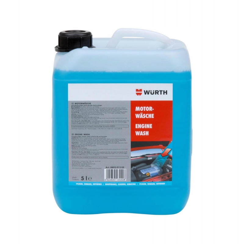 Wurth prostriedok na čistenie motora auta 5L