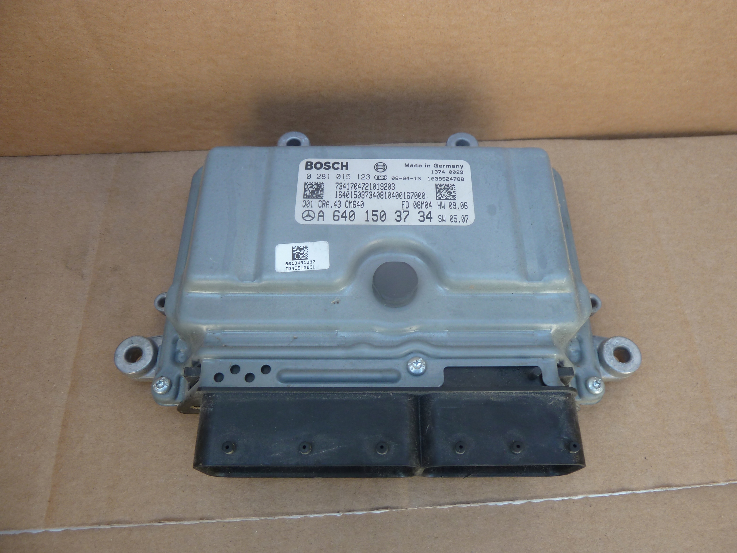 Mercedes A B W169 W245 2.0 CDI komputer 0281015123