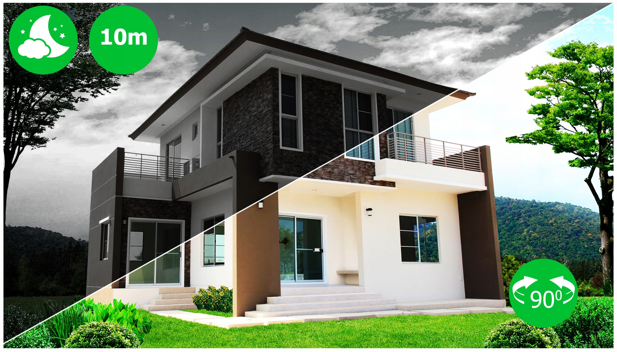 Zewnetrzna KAMERA do MONITORINGU 720P MINI mikro Model AHD6015