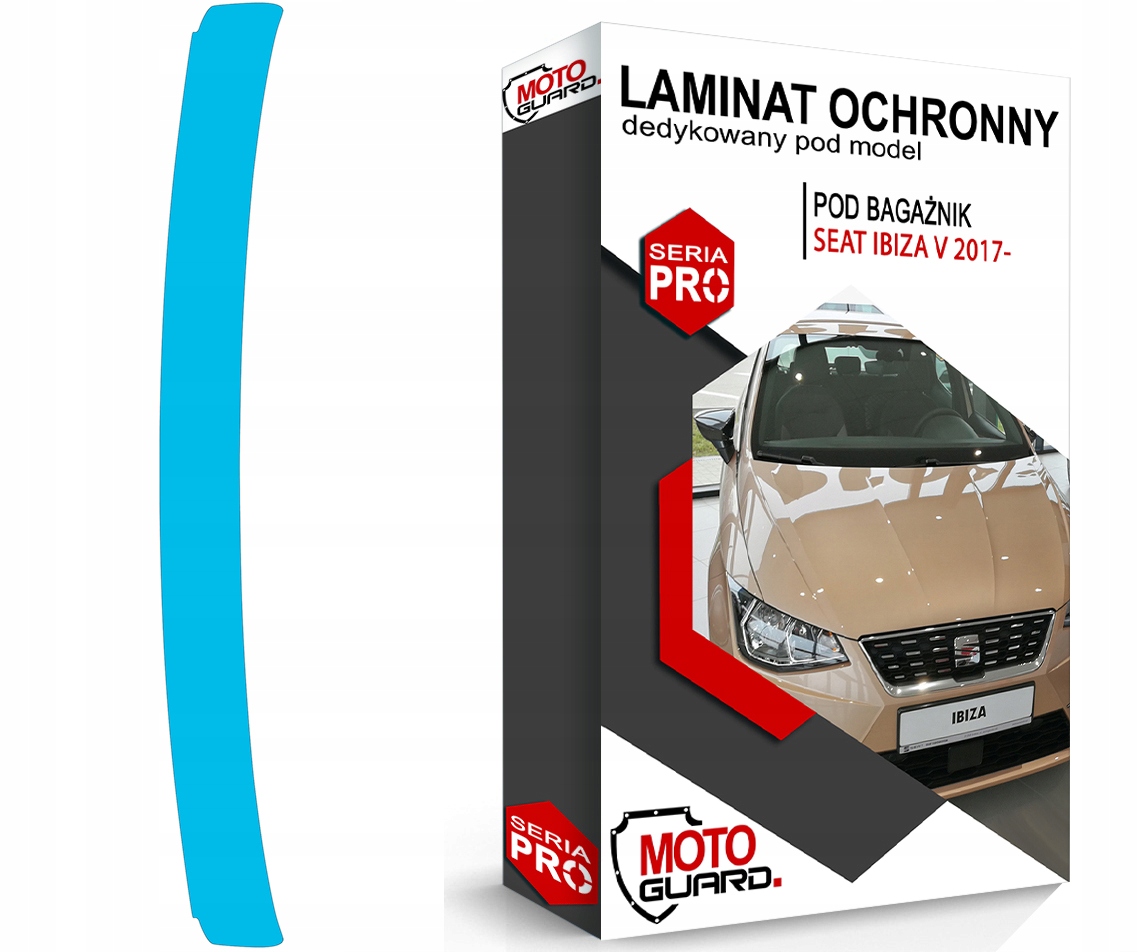 

Folia Ochronna Ppf tylny zderzak Seat Ibiza V 2017