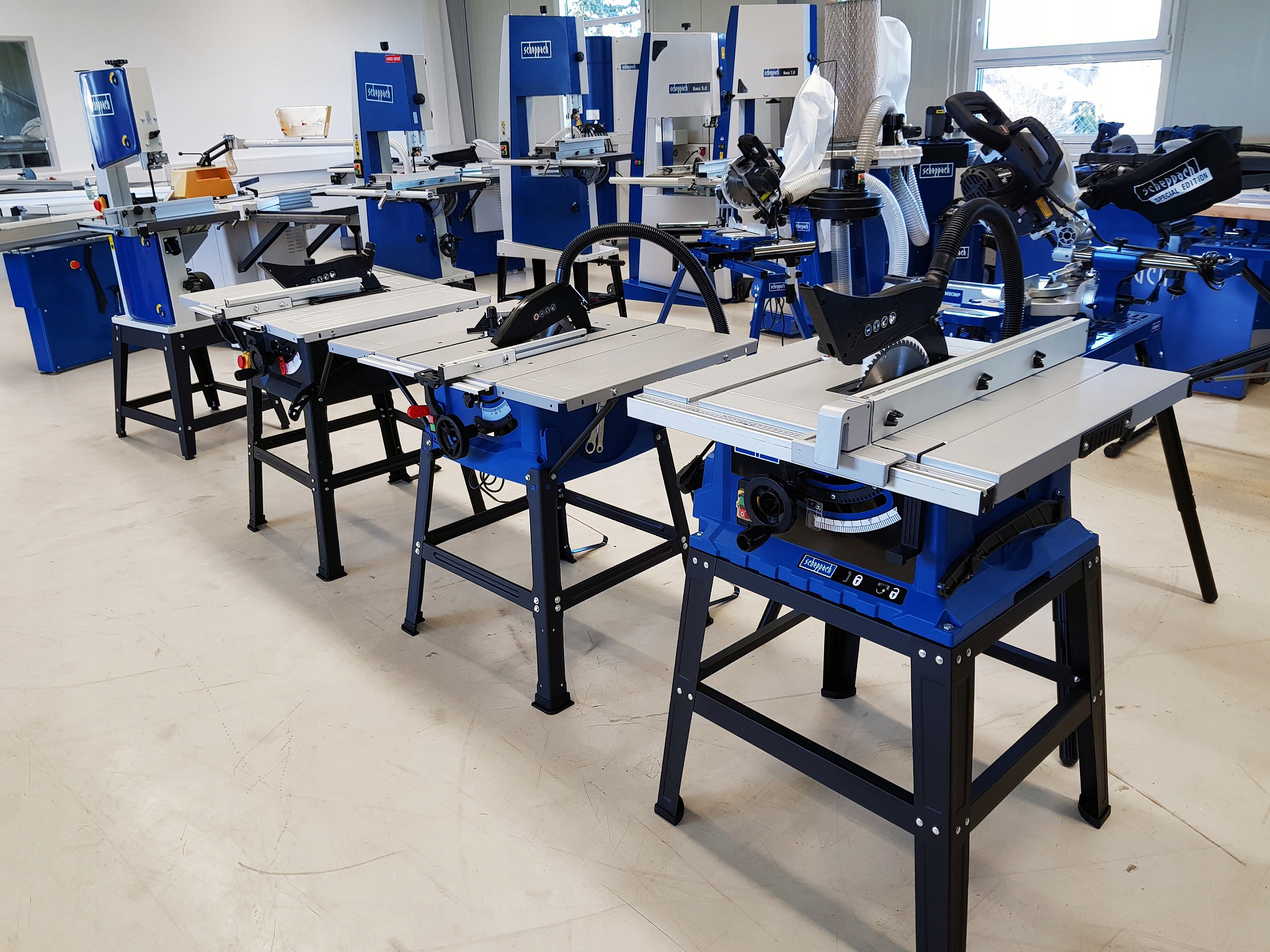 НАСТОЛЬНАЯ ПИЛА HS100S SCHEPPACH Германия + Дегтярная марка Scheppach