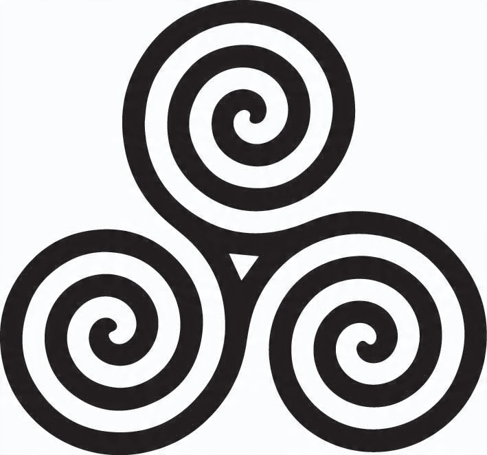 

Naklejka na auto Słowiański Symbol Triskelion