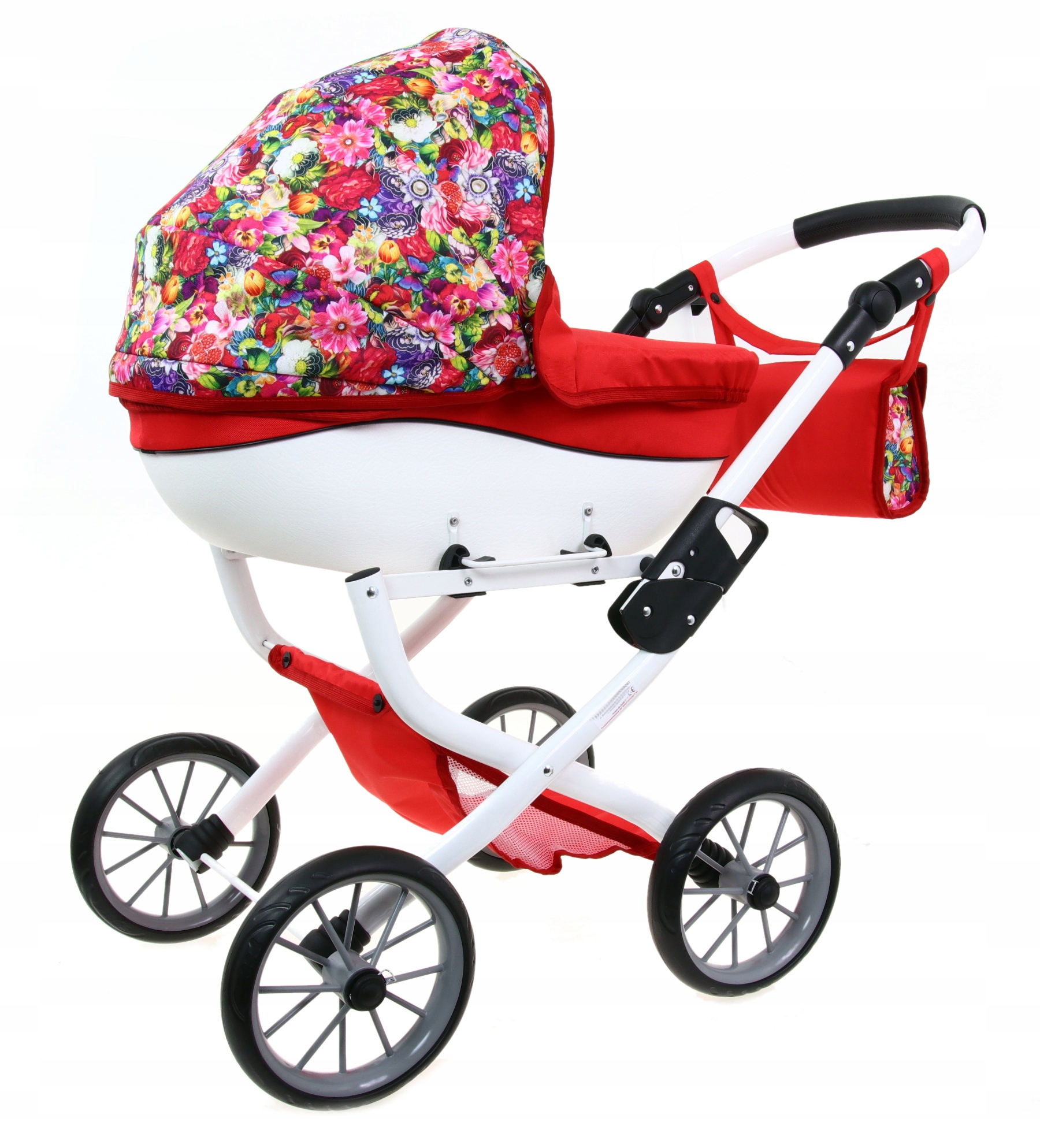 

Duży Polski Wózek dla lalek lalkowy Solidny