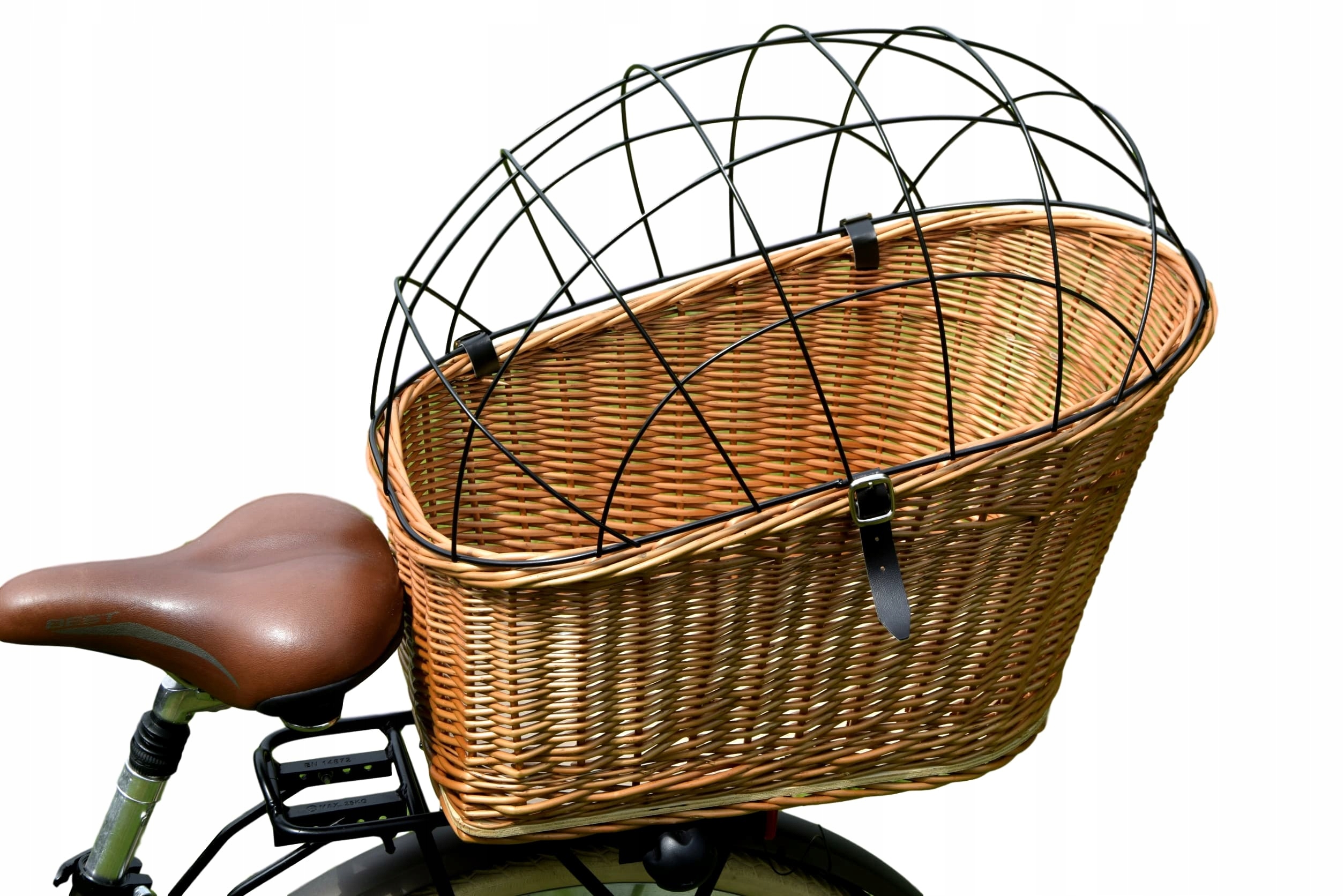 

Kosz z wikliny na rower Transporter na bagażnik