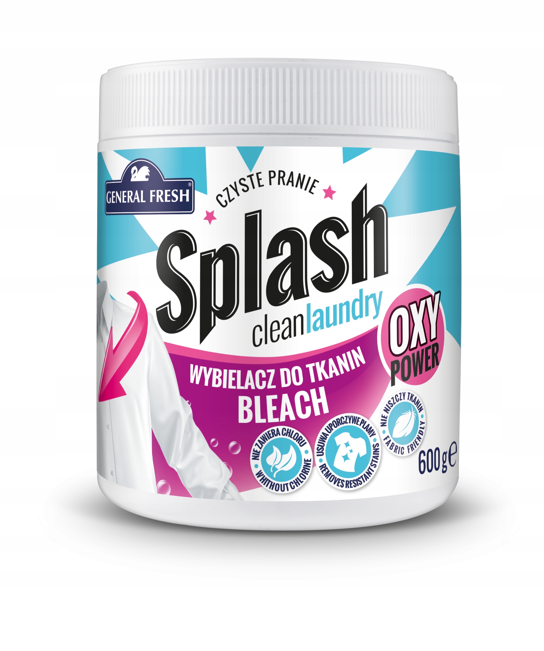 

General Fresh wybielacz do tkanin Splash-600g!