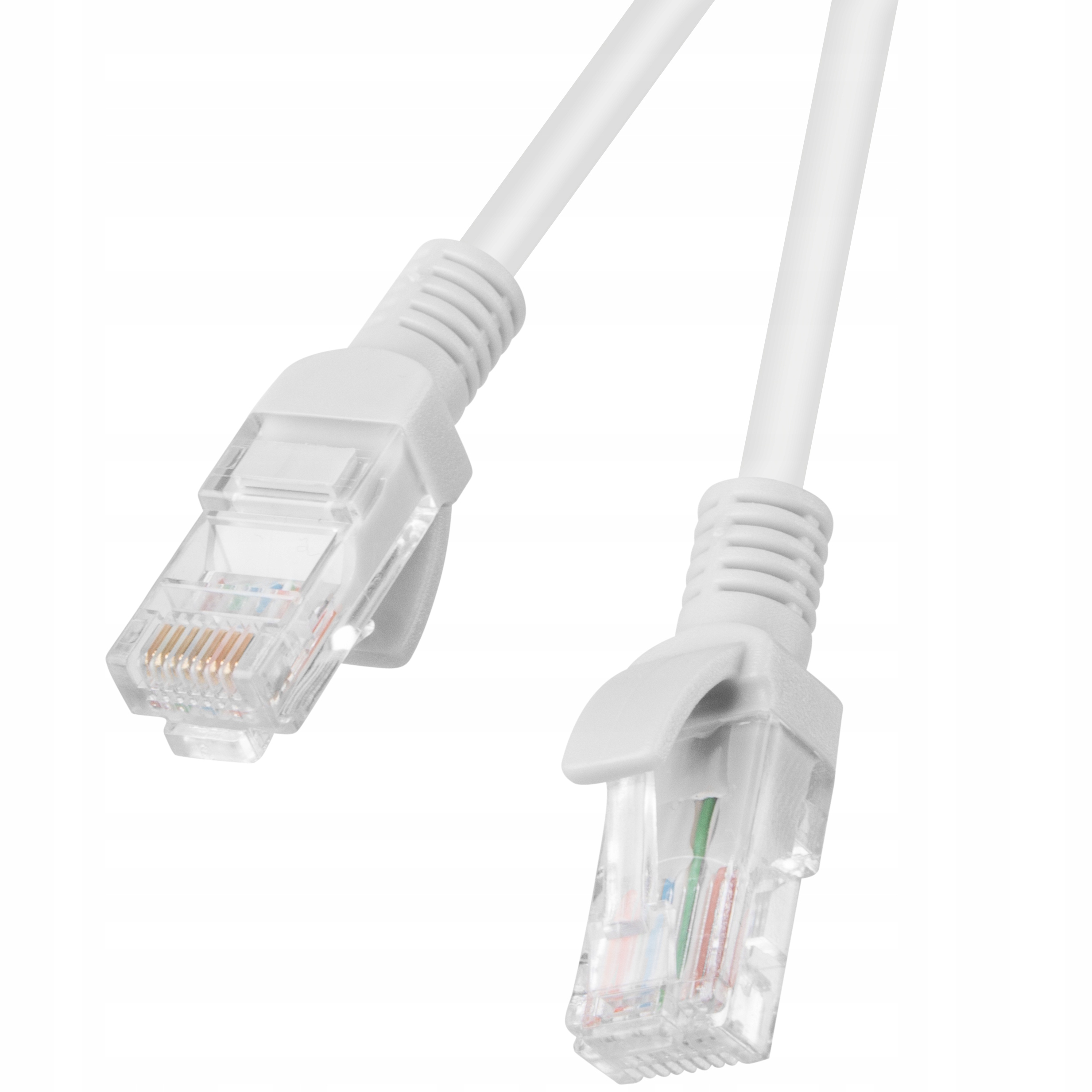 

Kabel 2m sieciowy RJ45 kat.6 Utp patchcord szary