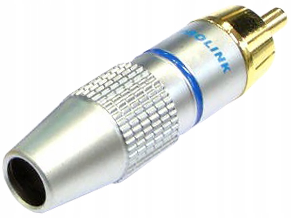 

Wtyk Rca Cinch Prolink Premium TRC-020 Złocony
