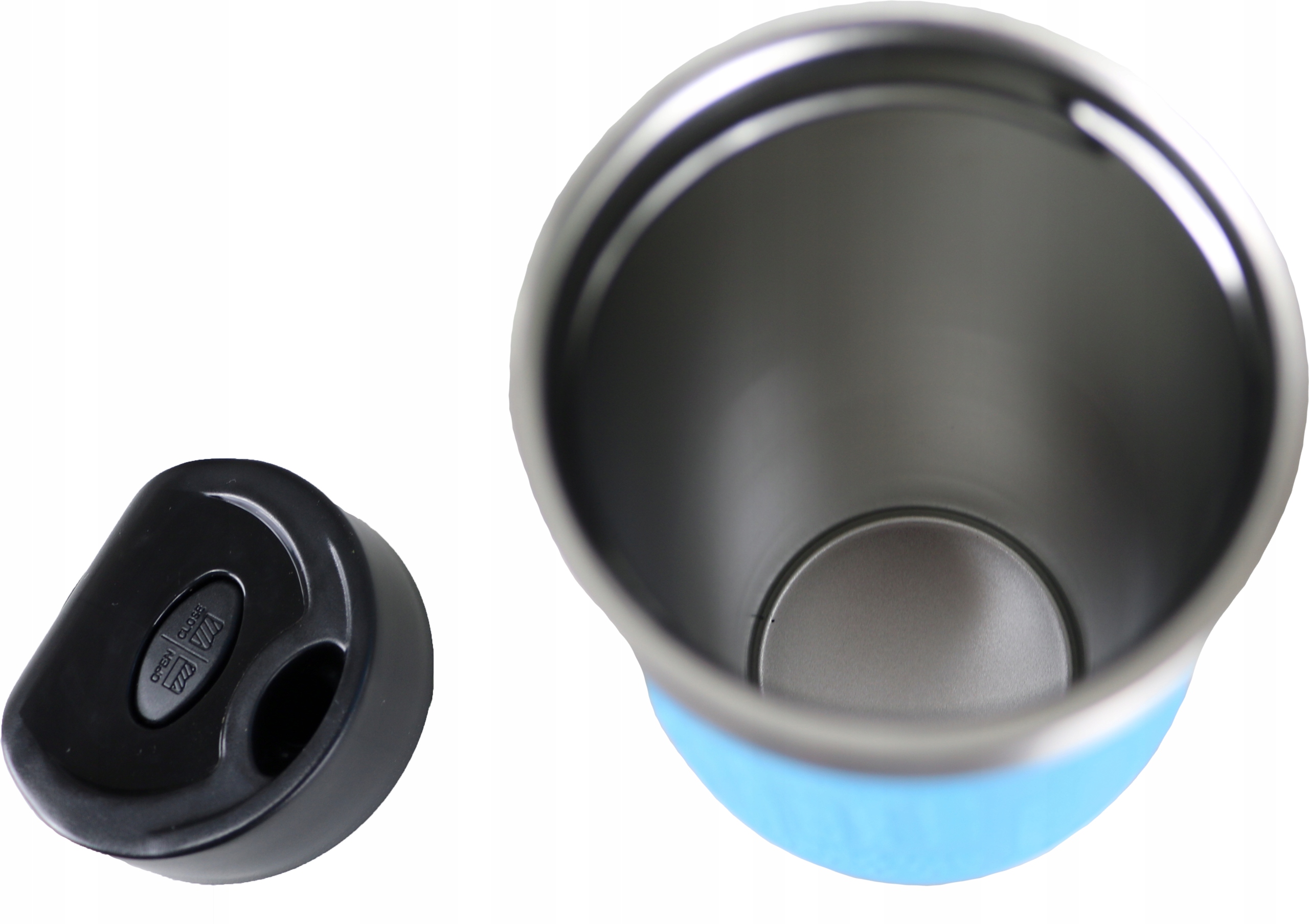 Kubek Termiczny Termos Stalowy Zielony HOFFNER Pojemność 0.4 l