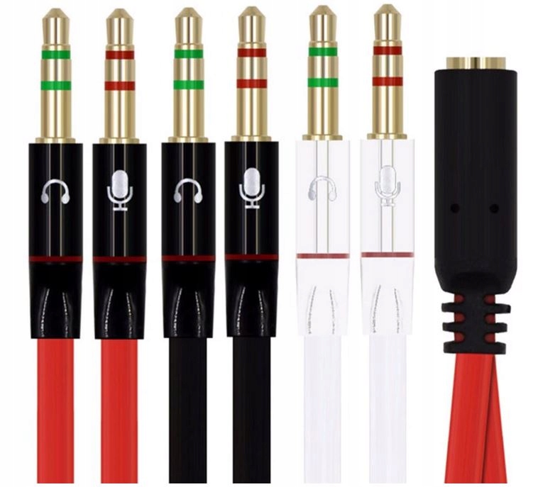 

Kabel Słuchawkowy Adapter Splitter Jack 3,5 Jakość