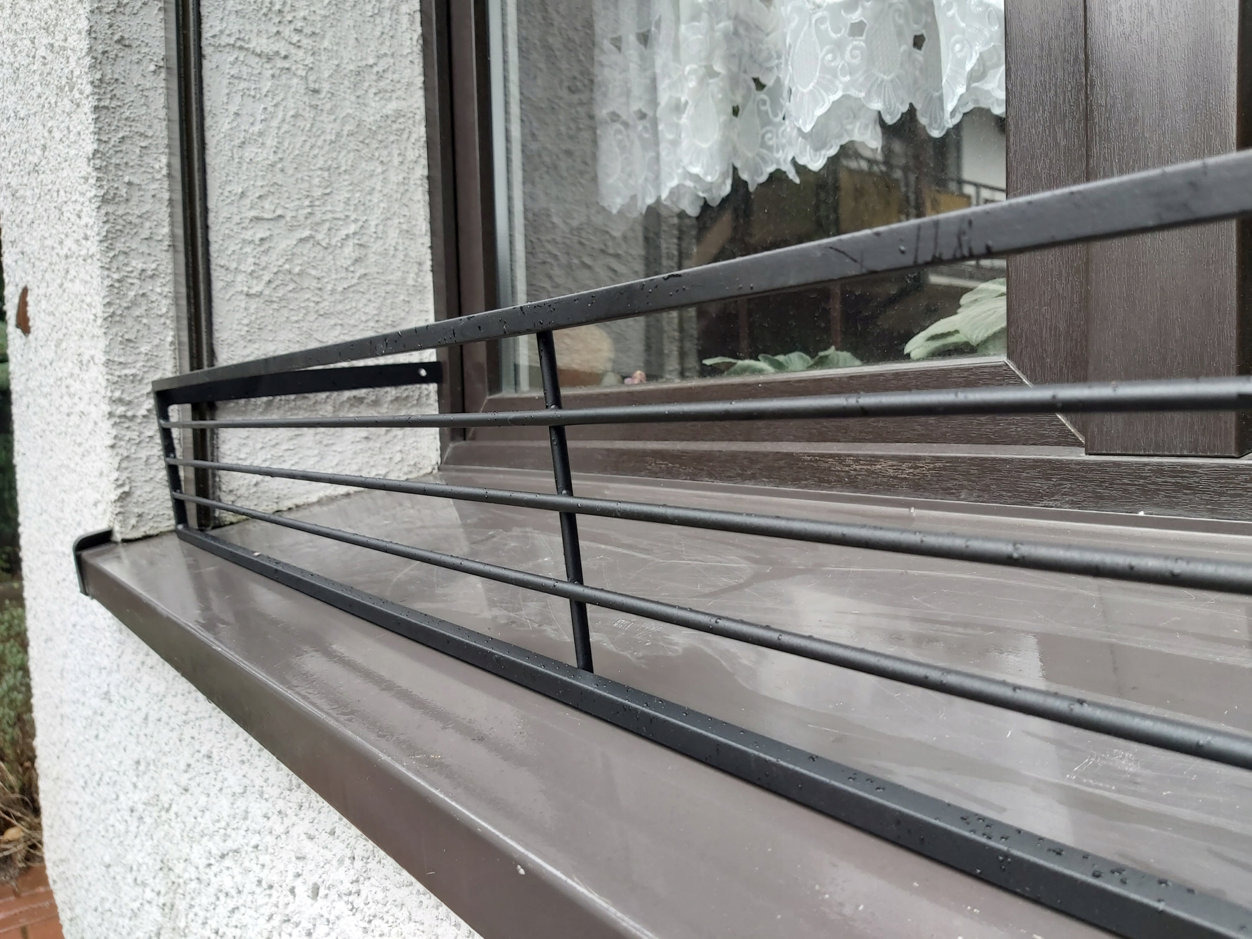 Kwietnik Barierka Wspornik Płotek Wyprzedaż na parapet do skrzynek Marka inna