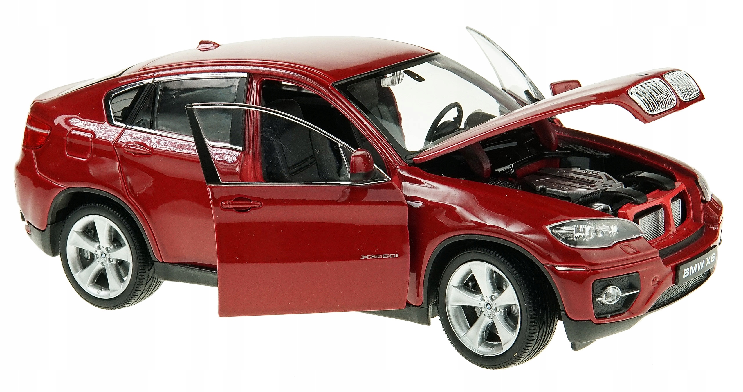 

Bmw X6 Xdrive 5.0i Model Metalowy Welly 1:24