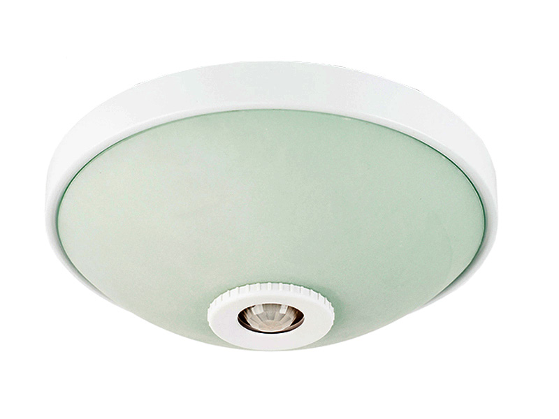 

Plafon lampa Oprawa na 2x E27 czujnik Pir szklany