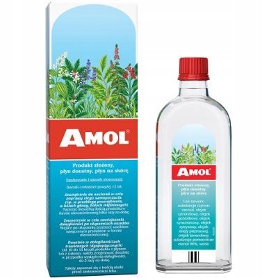 

Amol 250ml Przeziębienie, ból, trawienie