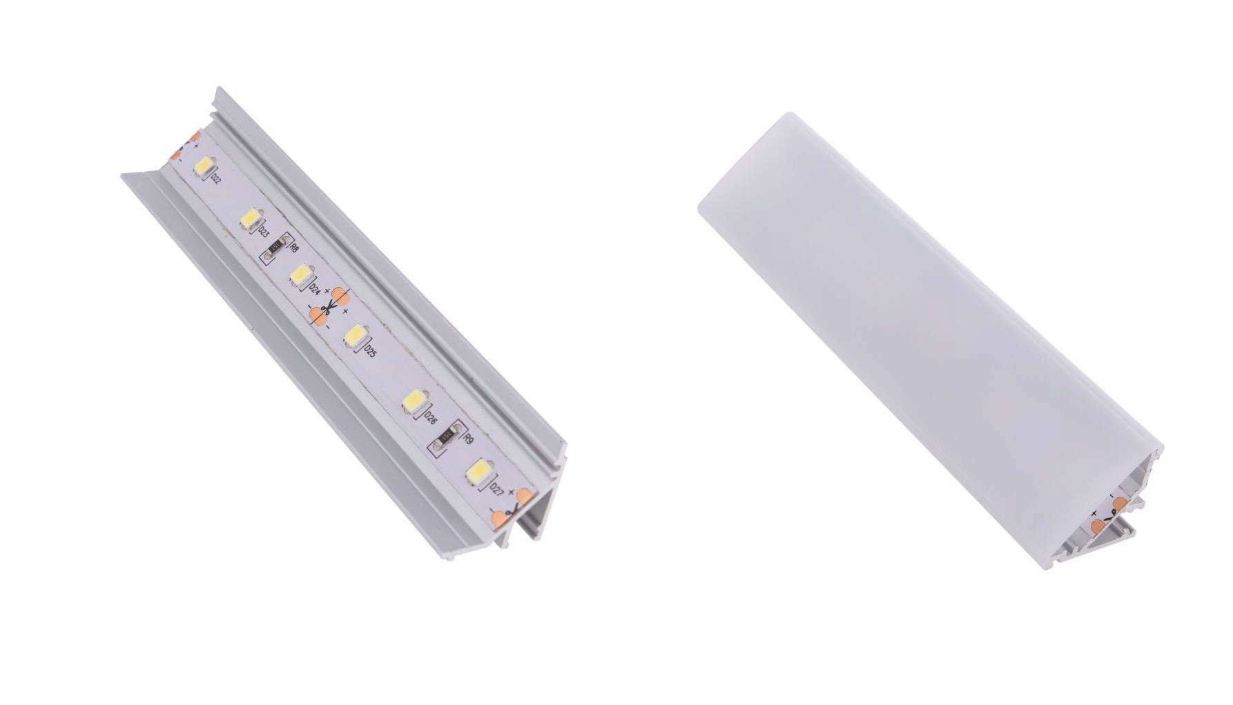 Profil alum kątowy do taśm CORNER LED 1m Marka inna