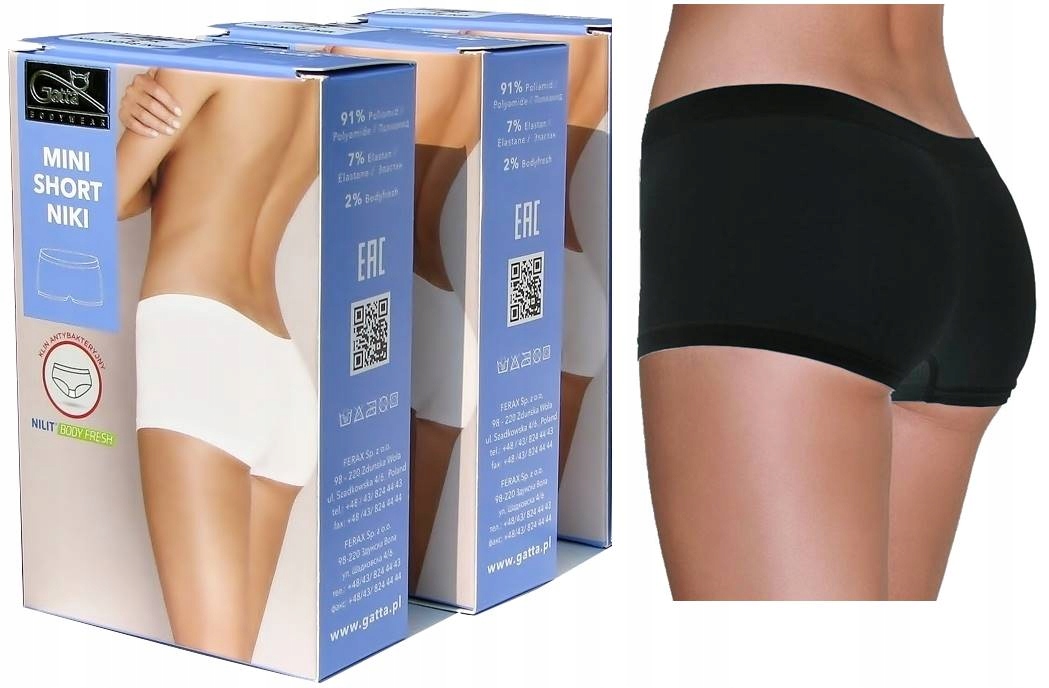 

3 Pak Zestaw Gatta Mini Szorty Niki -Fig r-M