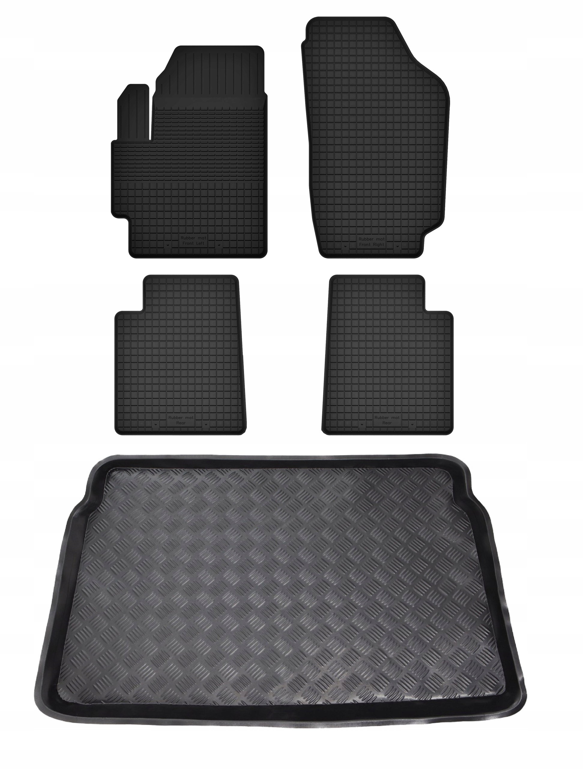 Коврики Смесь-Пластик gumowe4019fxx14 5 el.