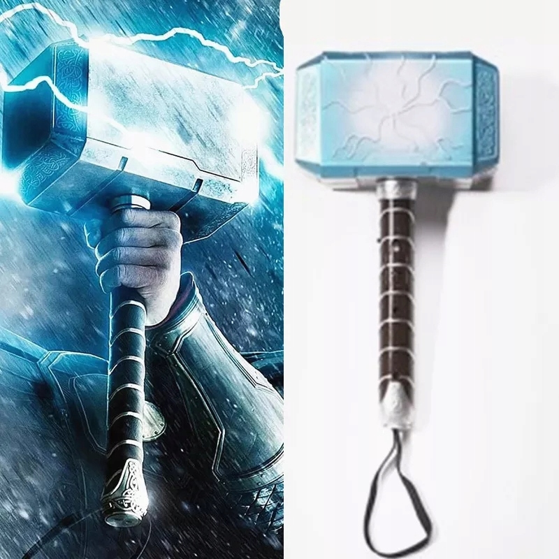 

Młot Thora Mjolnir zabawka dla dzieci Led dźwięk
