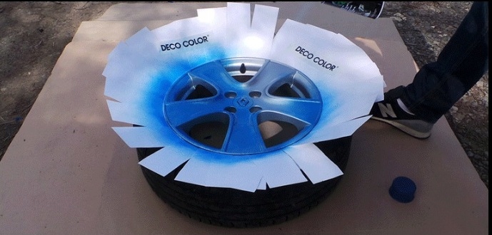 PLASTI FOLIA SPREYU PŁYNNA GUMA Bezbarwna felg Opakowanie Spray