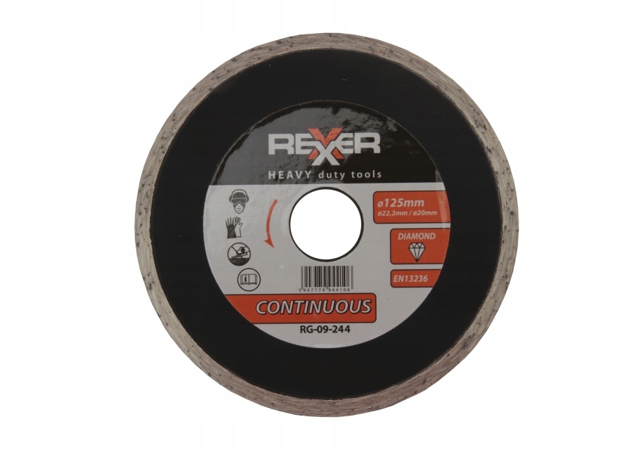 

Tarcza Diamentowa 125 MM Pełna