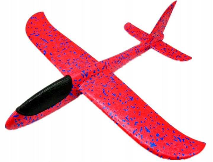 DUŻY SAMOLOT STYROPIANOWY SZYBOWIEC RZUTKA 47 CM Rodzaj samoloty