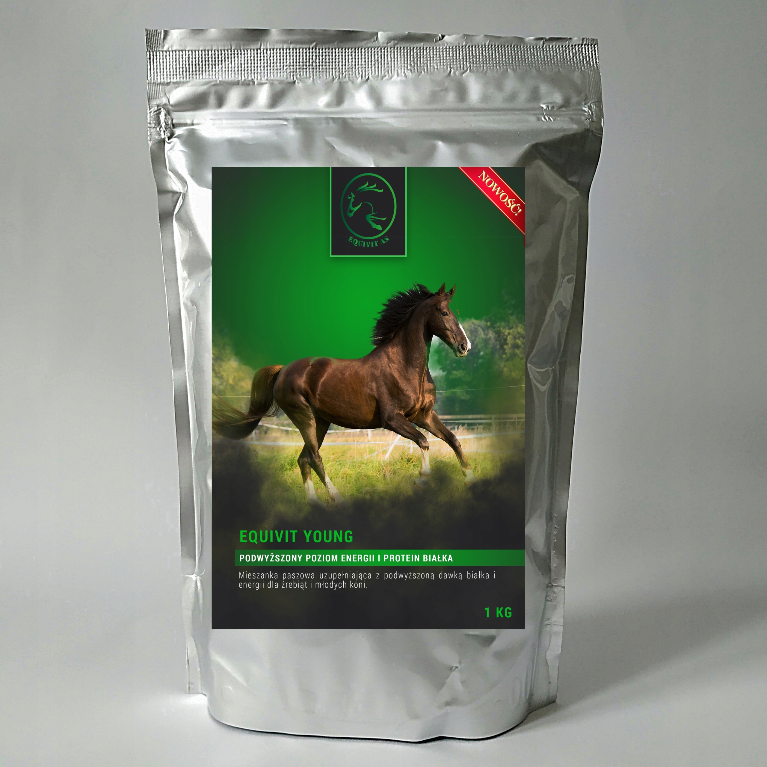 EQUIVIT YOUNG 1kg - suplement dla młodych koni