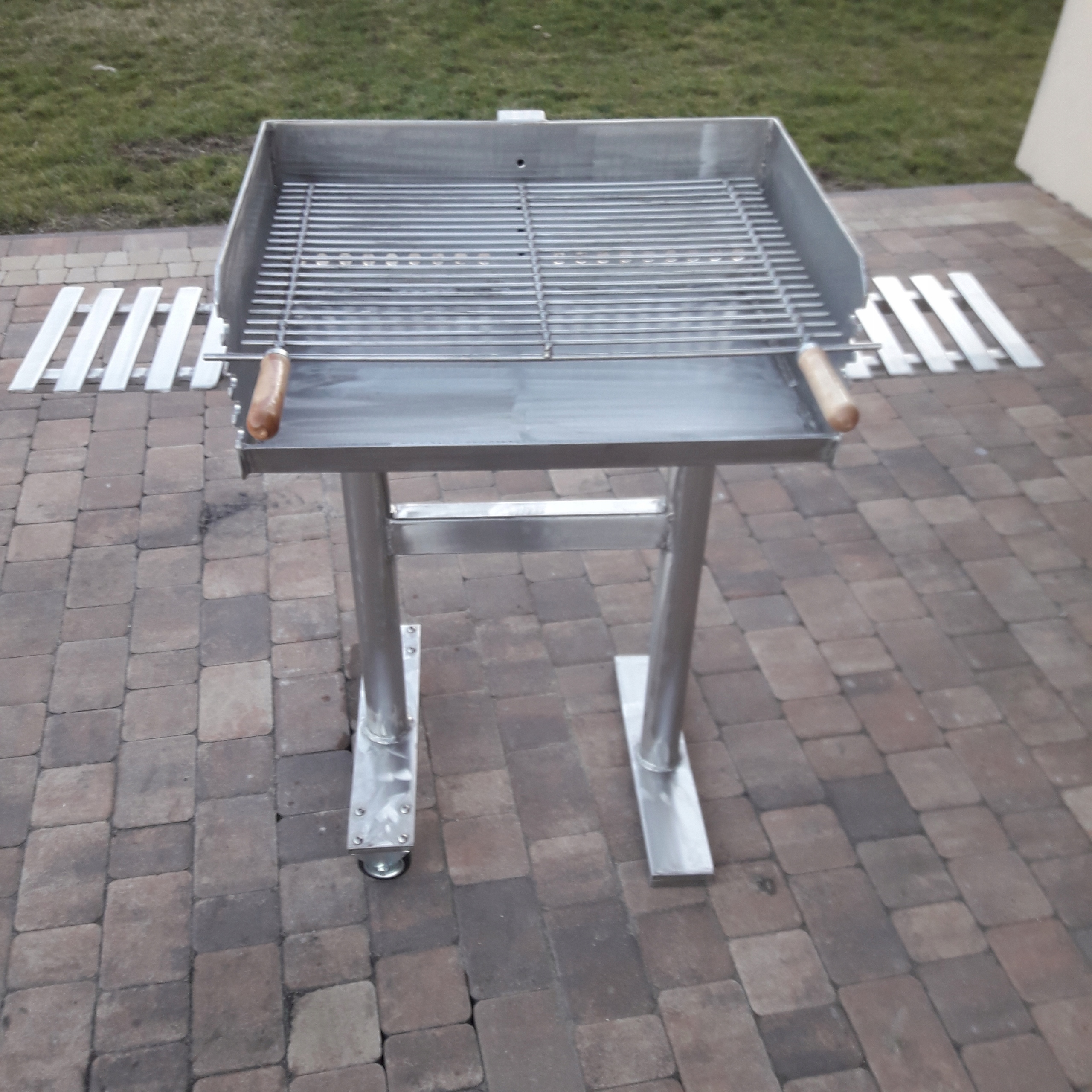 Solidny Grill Ogrodowy Blacha Nierdzewna 5 Mm 7867580394 Allegro Pl