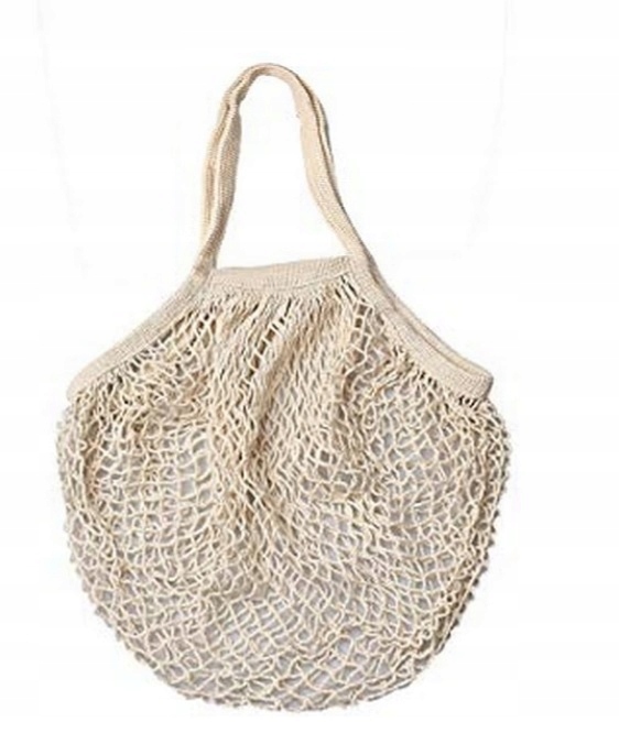 TORBA ECO SIATKA NA ZAKUPY WARZYWA WOREK PLECIONA Marka inna