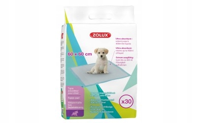 ZOLUX MATY DO NAUKI CZYSTOŚCI DLA PSA 60X60cm 30sz