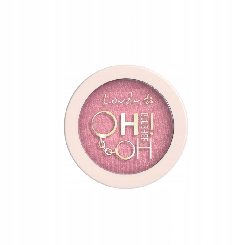 

Lovely Oh Oh Blusher holograficzny róż