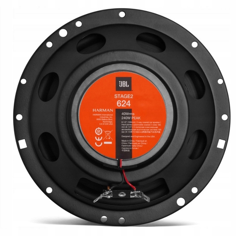 JBL STAGE 2 624 GLOSNIKI BMW 3 E46 DRZWI PRZOD EAN 6925281946509