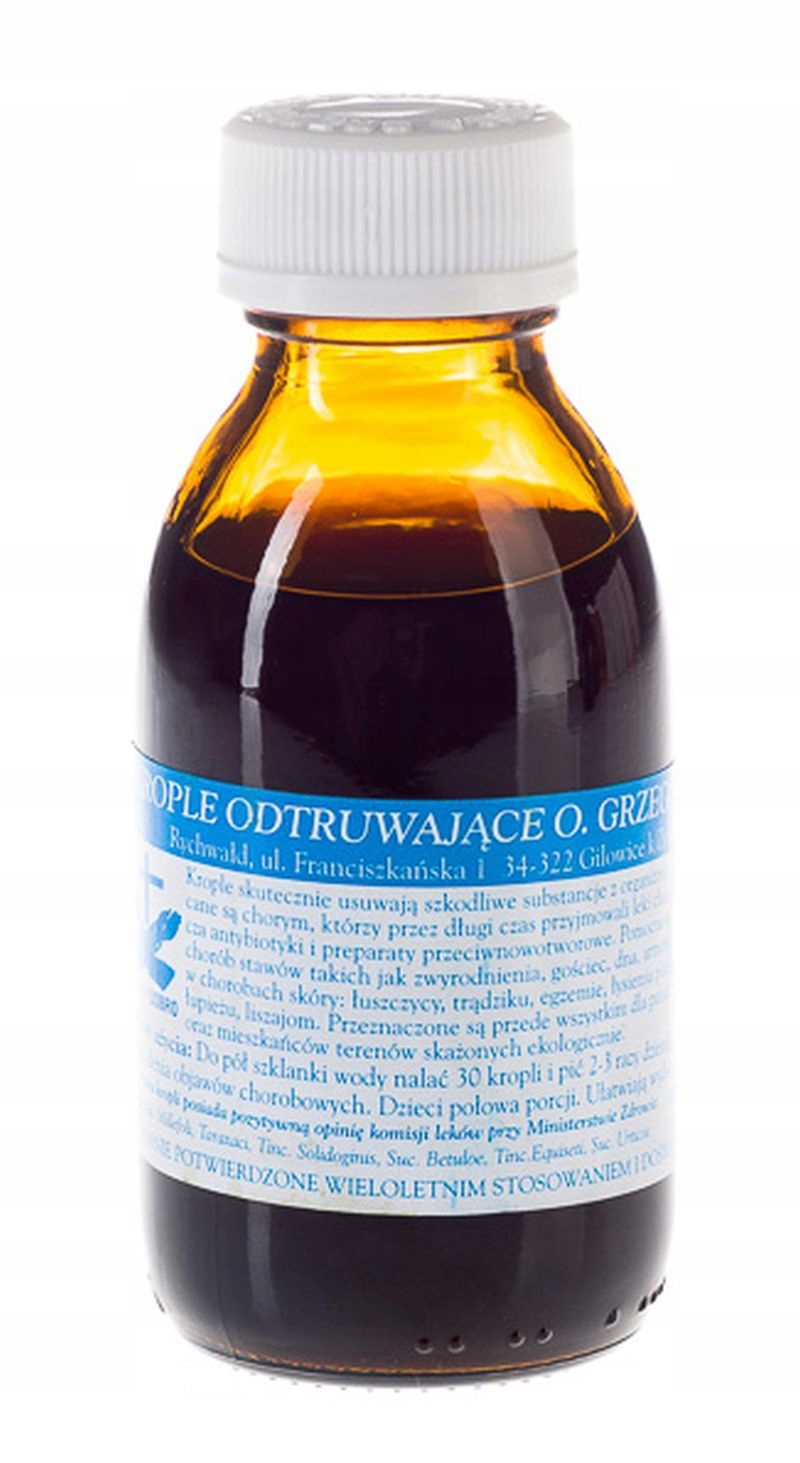 

Krople Odtruwające detox Ojca Grzegorza Sroki