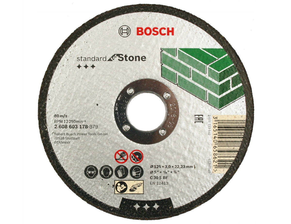 

Bosch Tarcza Korundowa do cięcia betonu 125/2,5mm